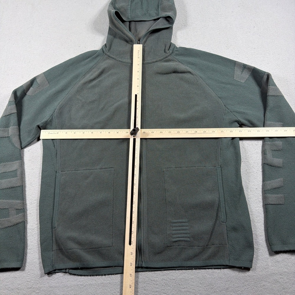 Rapha Pro Team Transfer Hoodie Men Large Slim Fit Sage Green Cycling Athleisure - Picture 3 of 9